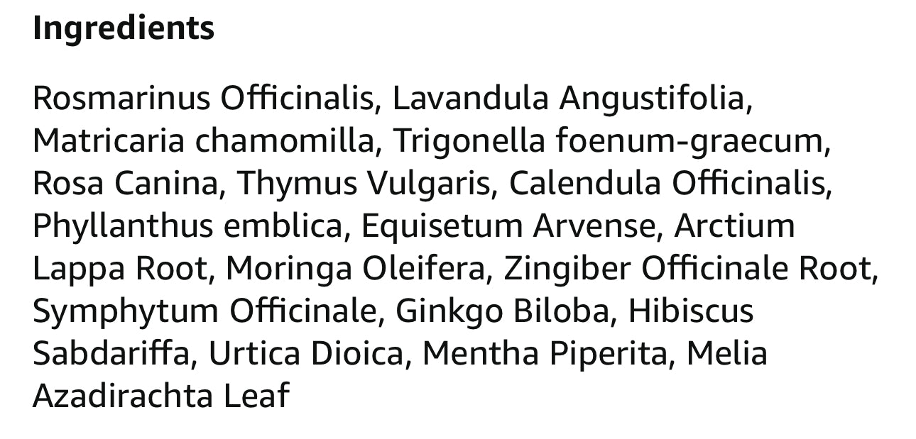 Alluring Goddess 18Herbal Infused Hair Oil